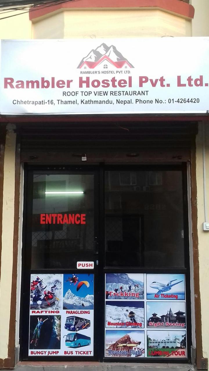 Rambler Hostel Pvt Ltd Kathmandu Exteriör bild